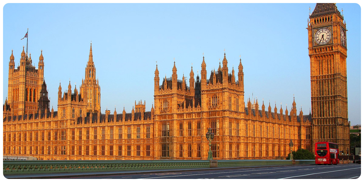 House of commons et Big Ben à Londres