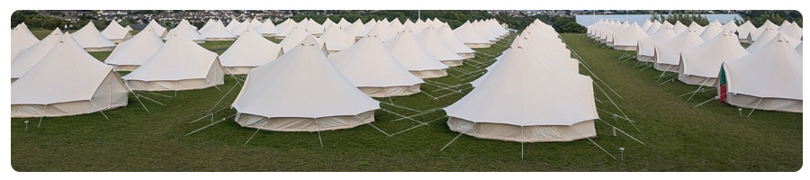 Les tentes du glamping